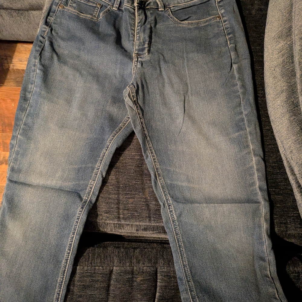 Lee Women's Straight Leg Blue Jeans